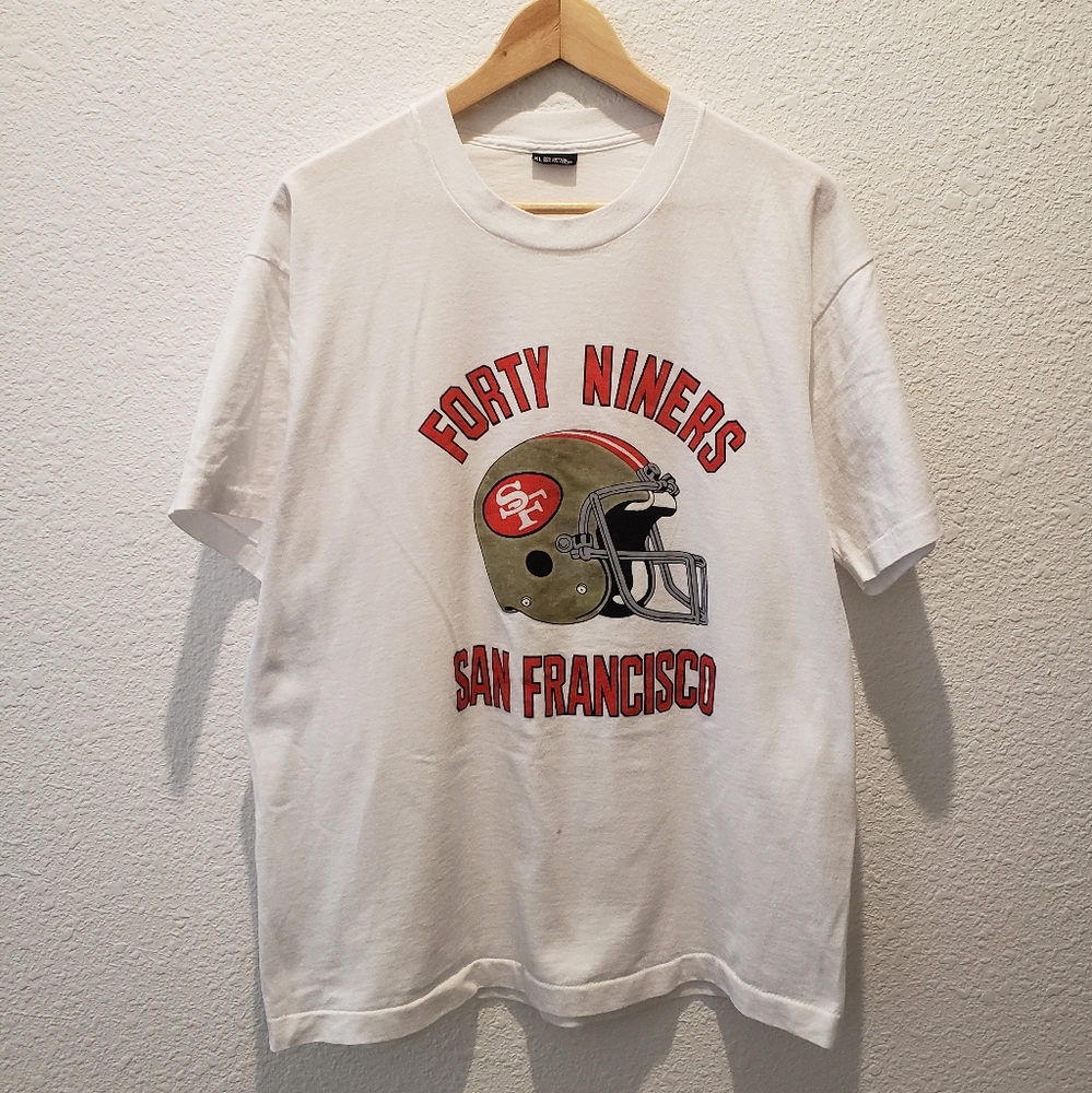 Vintage 1990’s Fruit of the Loom NFL San Francisco 49ers T-Shirt Men's sz XL